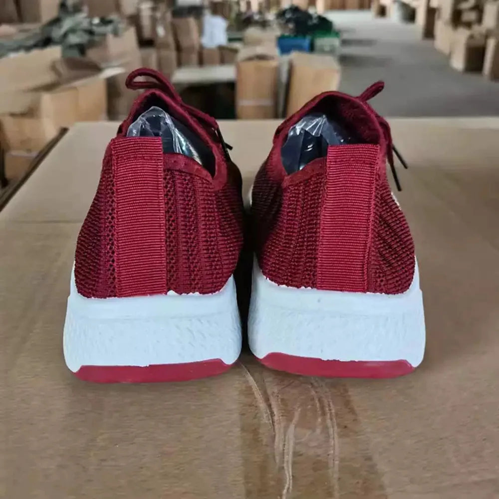 Fashionable Sports Shoes for Women, Thick and Breathable Soft Soled Mesh, Lightweight Casual Shoes, Trendy Coconut Shoes