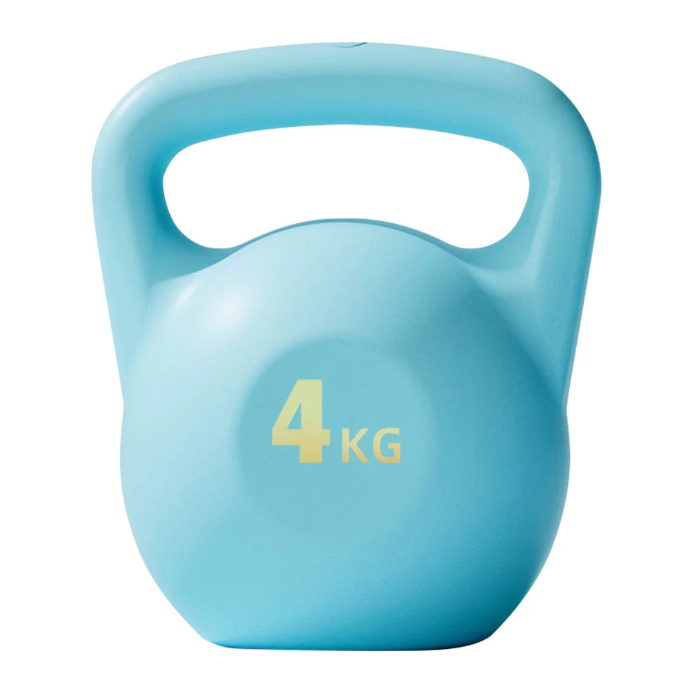 4kg 6kg Water Injection Kettlebell Yoga Fitness Exercise Soft Kettlebell Men Women Hip Deep Squat Muscle Training Kettlebell