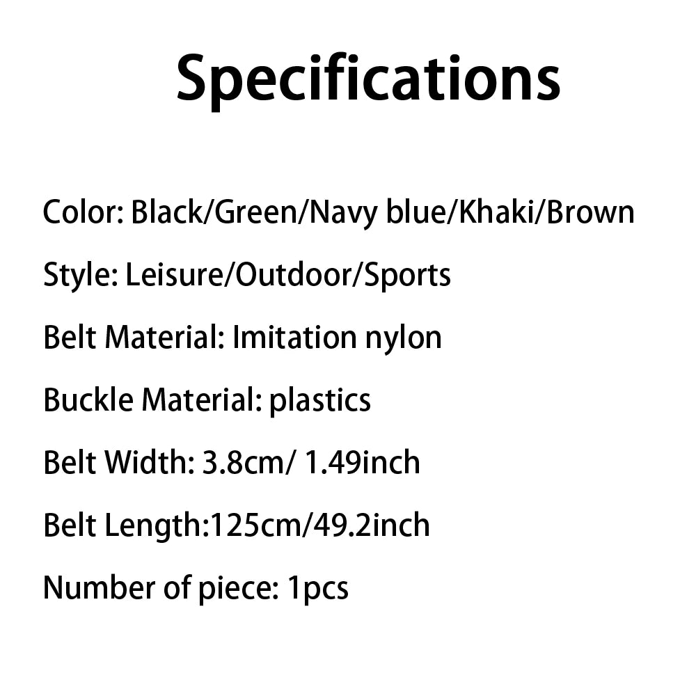Men's Belt Outdoor Multi Function Compass Belt High Quality Canvas For Nylon Male Luxury Belts Women's Sports Jeans Neutral Belt
