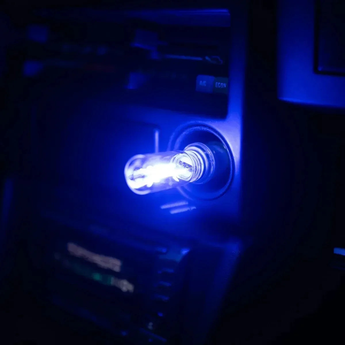 LED USB Lamp Mini Night Light USB Plug-in LED Light Bulb Touch Control Dimming for Car Bedroom Ambient Decorations Lighting