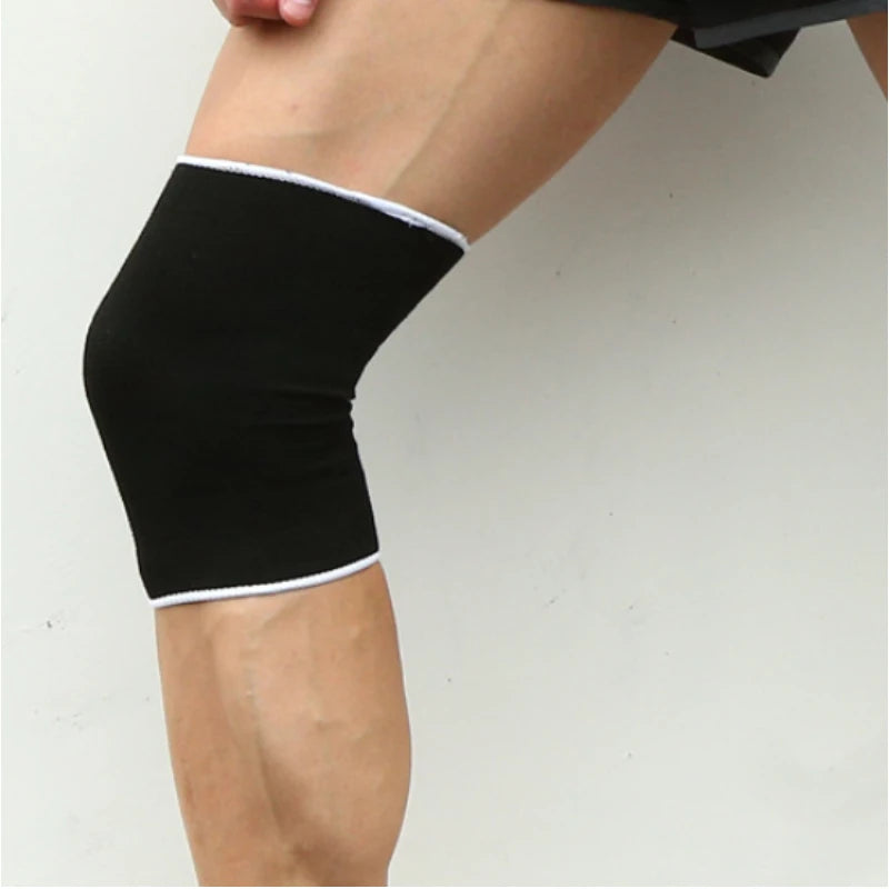 One Piece SPorts Compression Kneepad Pressurized Elastic Knee Pads Support Fitness Gear for Running Basketball Protector