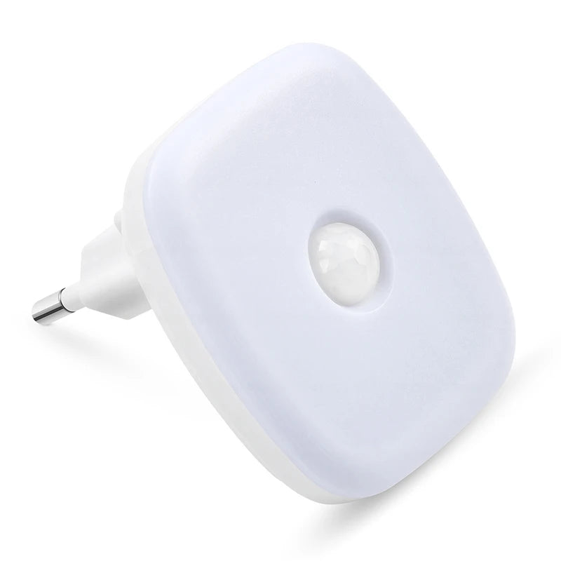 1/2pcs Wireless LED Night Light Motion Sensor EU Plug Children's Nights Light Night Lamp For Home Bedsides Table Bedroom Hallway