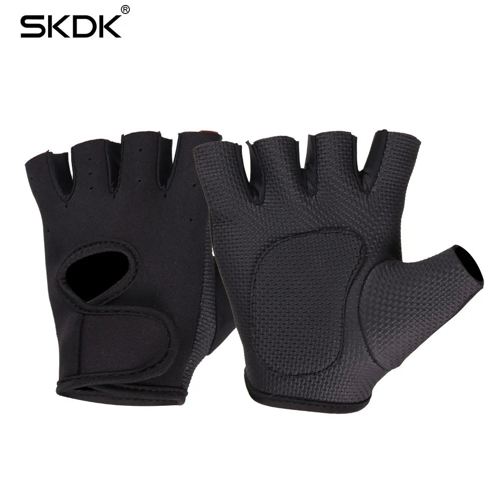 Sports Fitness Gloves Diving Cloth Equipment Non-slip Anti-vibration Handguards Gym Bench Press Barbell Fitness Protective Gear