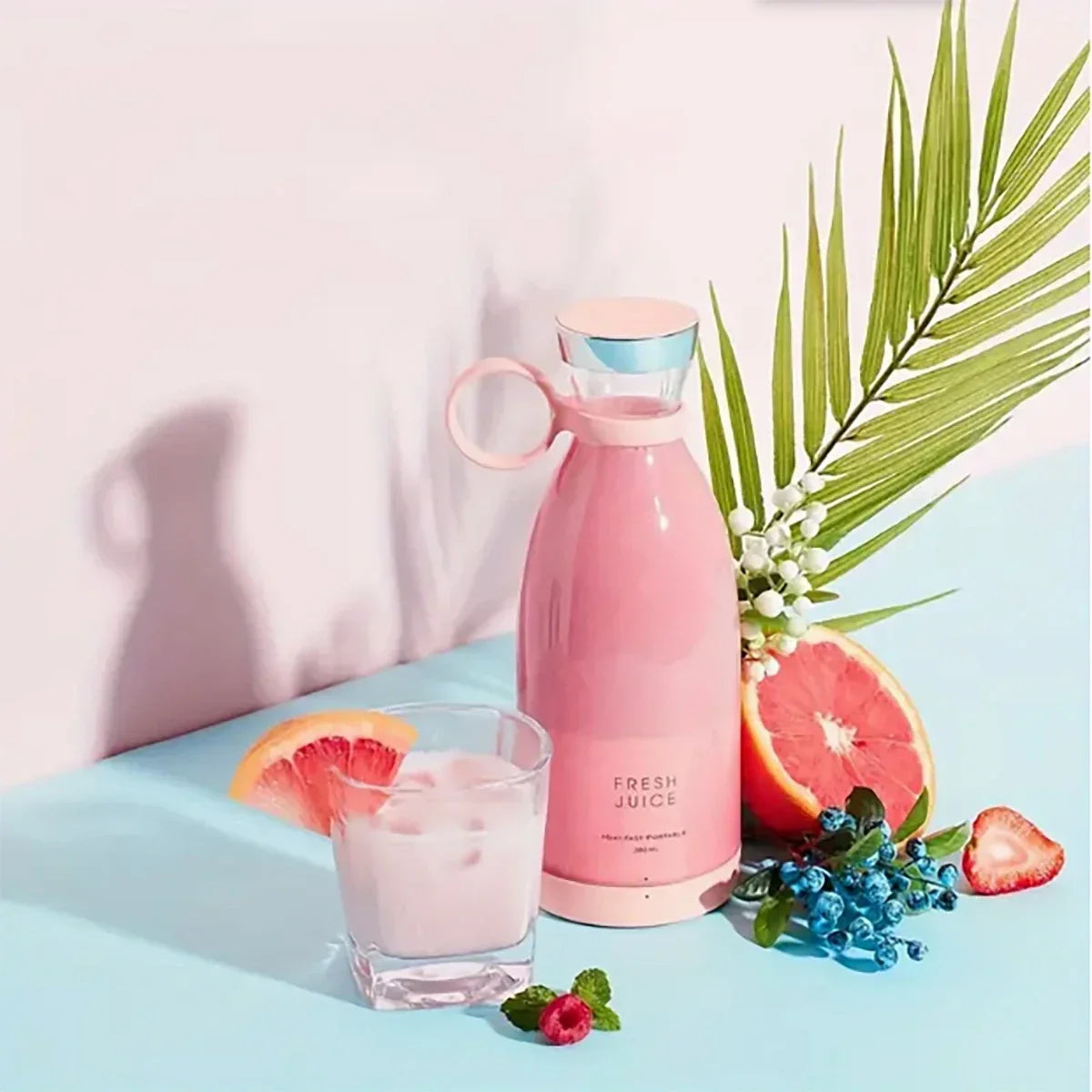 Electric Fruit Juicer Blender Wireless PortableHousehold USB Size BlendeFor Smoothies And Shakes, Home Fruit Blender For Kitch