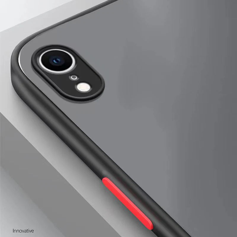 New Anti-drop TPU+PC Phone Case For iphone Xr Phone Case for iphone XR X r Xs Max 2 in 1 Frosted Fine Pore Skin Protection Cases