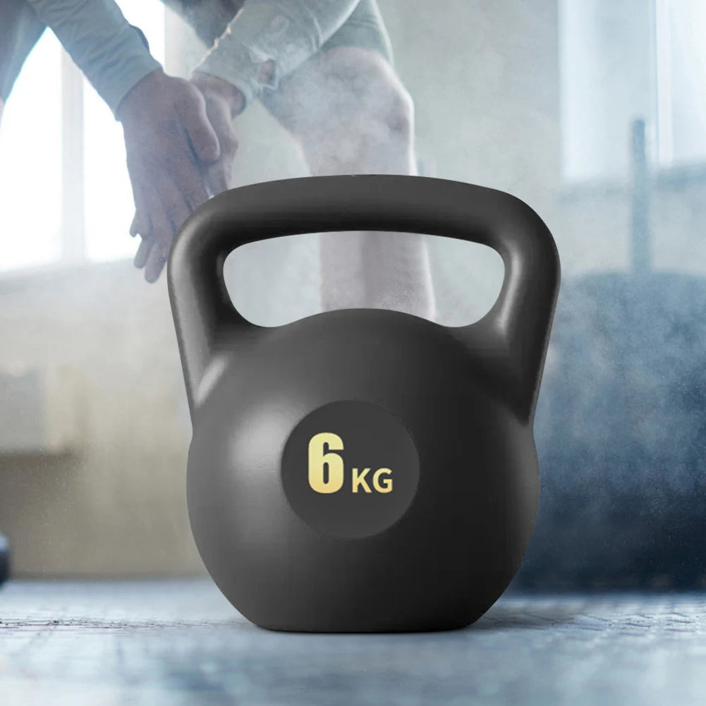 4kg 6kg Water Injection Kettlebell Yoga Fitness Exercise Soft Kettlebell Men Women Hip Deep Squat Muscle Training Kettlebell