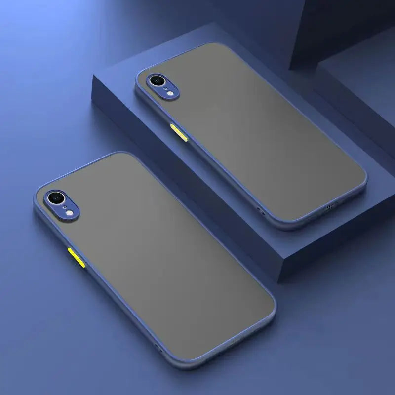 New Anti-drop TPU+PC Phone Case For iphone Xr Phone Case for iphone XR X r Xs Max 2 in 1 Frosted Fine Pore Skin Protection Cases