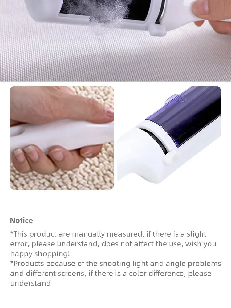 Clothes Lint Remover Electrostatic Brush Portable Coat Sweater Dry Cleaning Lint Removal Brush Pet Sticky Lint Remover