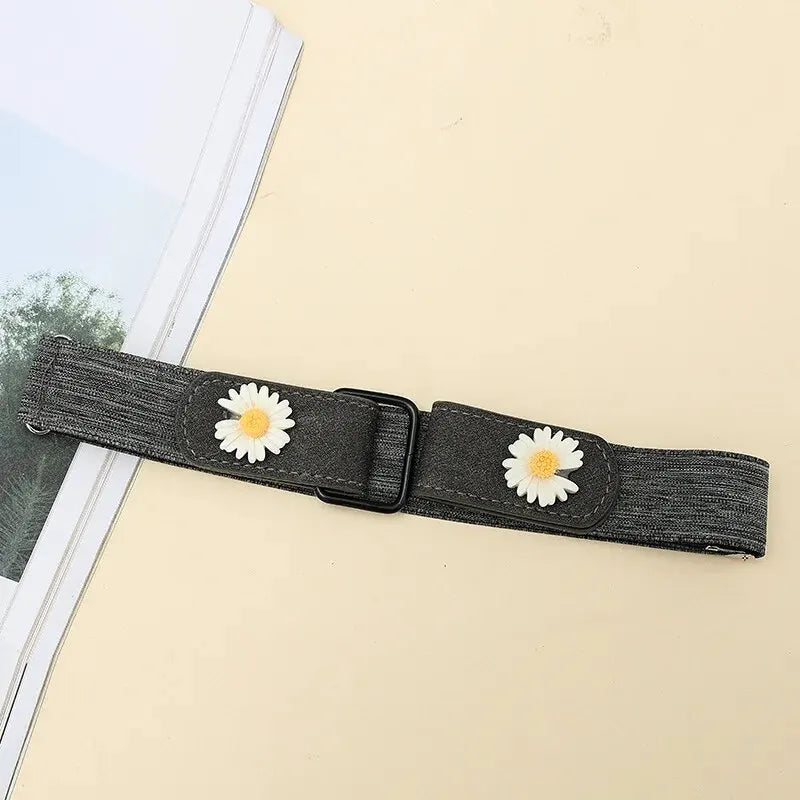 New Adjustable Stretch Elastic Waist Band Invisible Belt Buckle-Free Belts for Women Men Jean Pants Dress No Buckle Easy To Wear