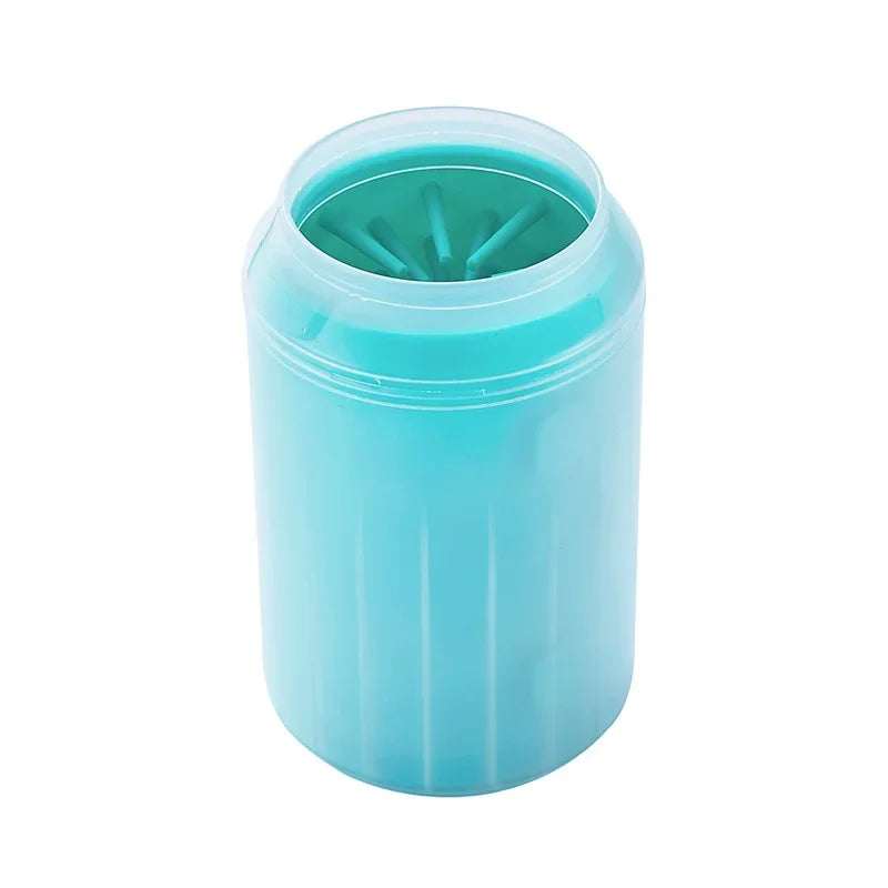 S/M/L Portable Dog Paw Cleaner Cup Soft Silicone Foot Cleaning Brush Pet Dogs Towel Foot Washer Foot Cleaning Bucket Dog Toy
