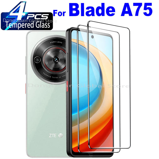 For ZTE Blade A75 5G Tempered Glass Screen Protector Glass Film