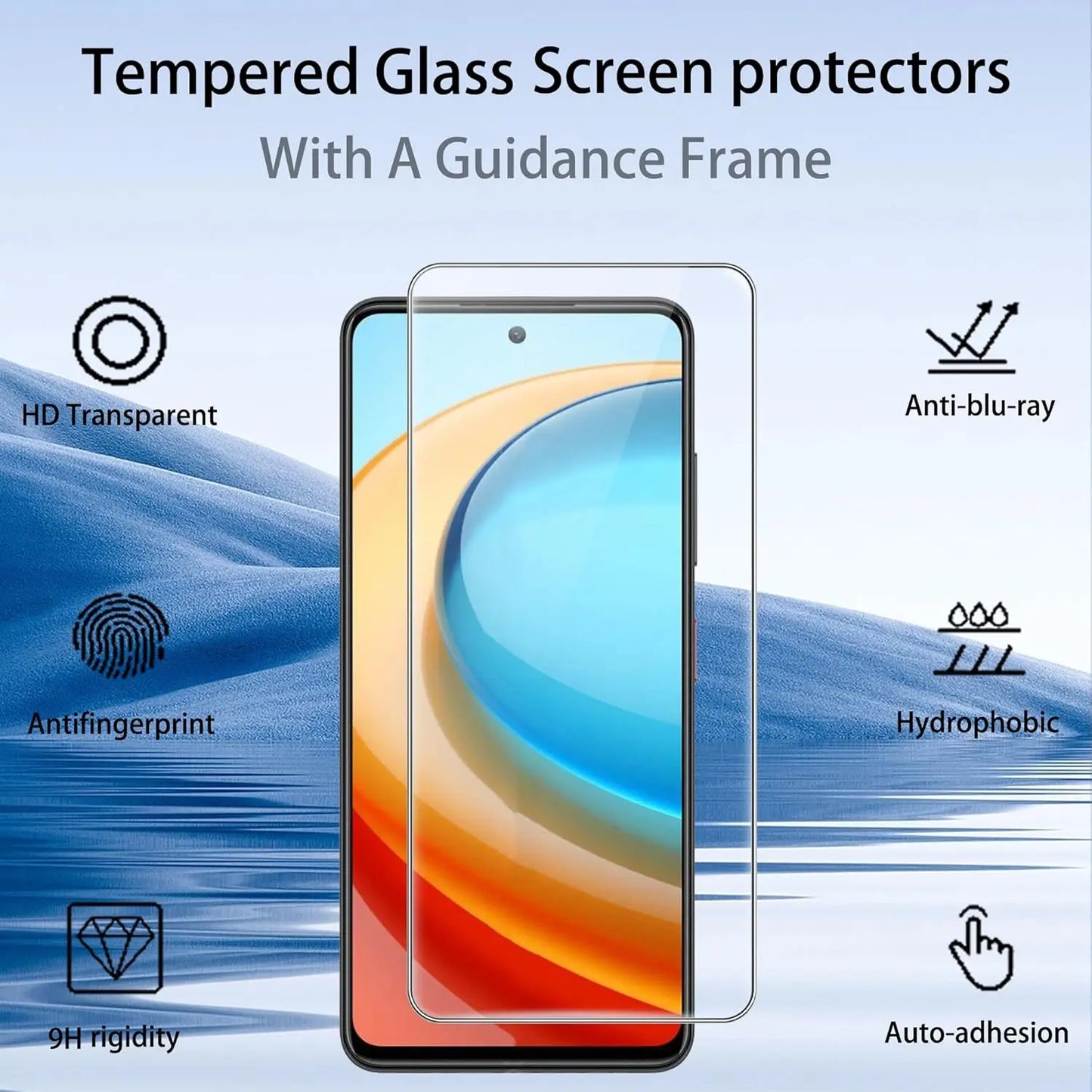 For ZTE Blade A75 5G Tempered Glass Screen Protector Glass Film