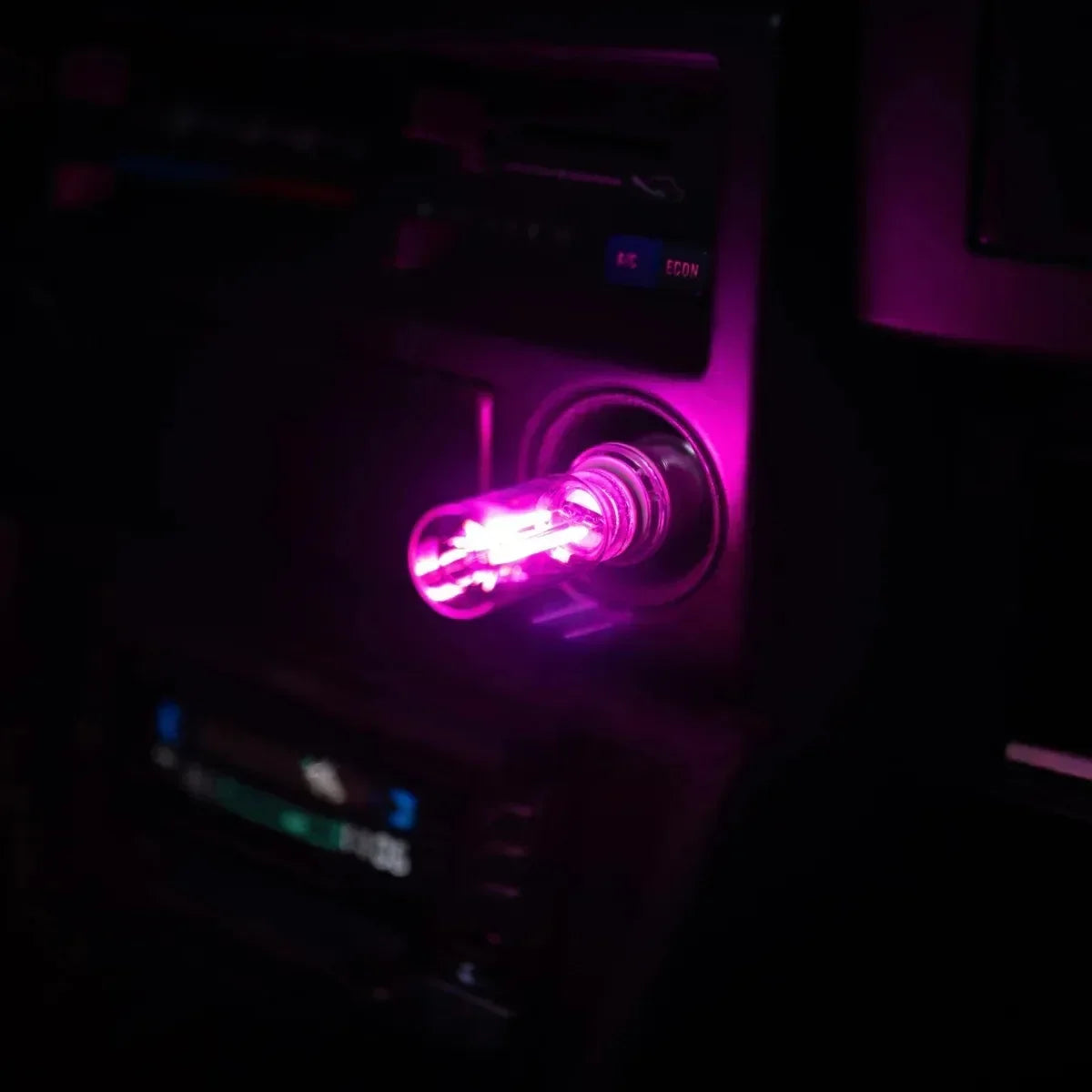 LED USB Lamp Mini Night Light USB Plug-in LED Light Bulb Touch Control Dimming for Car Bedroom Ambient Decorations Lighting