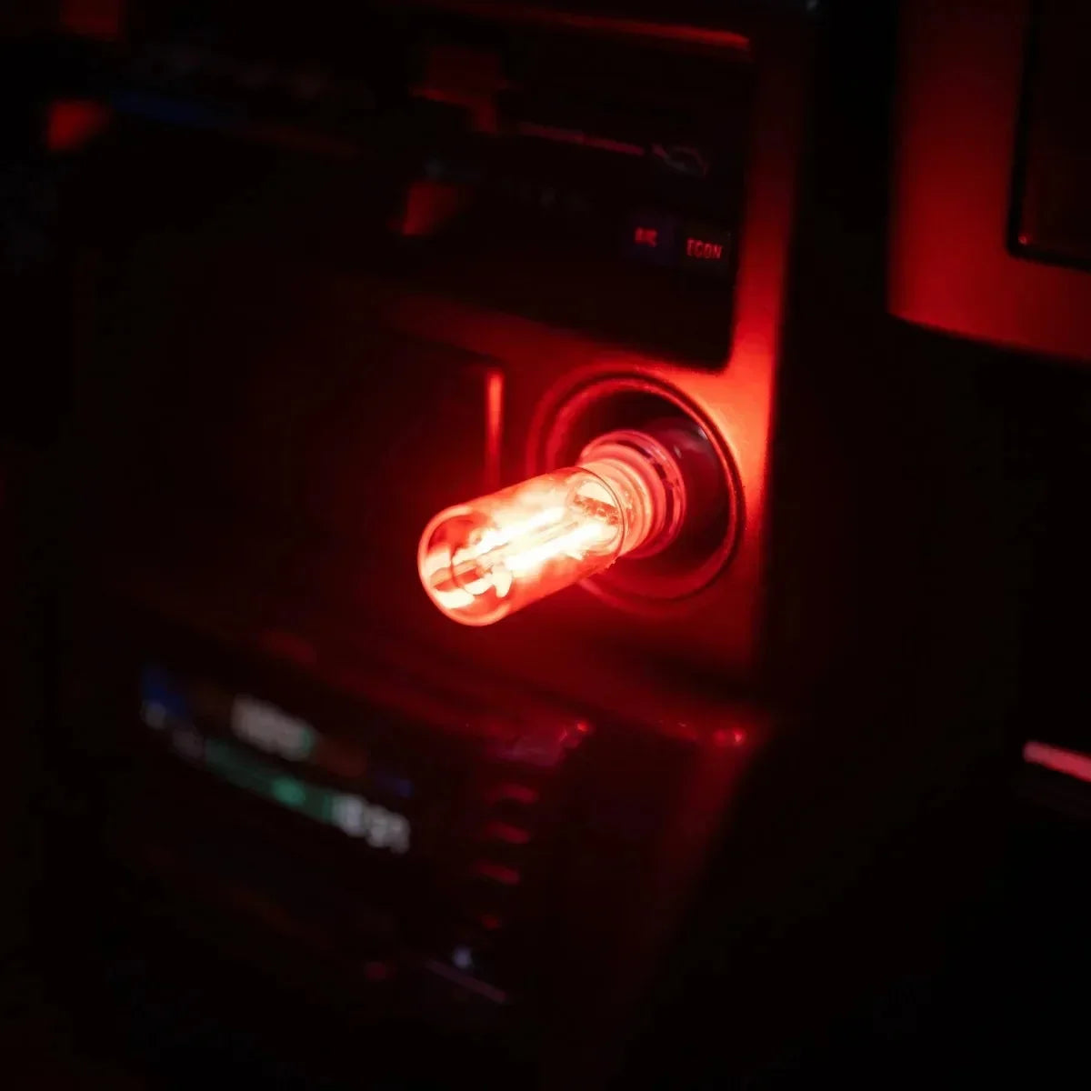 LED USB Lamp Mini Night Light USB Plug-in LED Light Bulb Touch Control Dimming for Car Bedroom Ambient Decorations Lighting