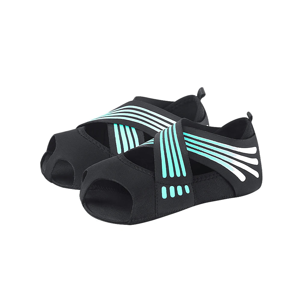 Professional Non-slip Gym Yoga Shoes Flat Soft Anti-slip Sole Ballet Fitness Dance Shoes Pilates Yoga Shoes Socks