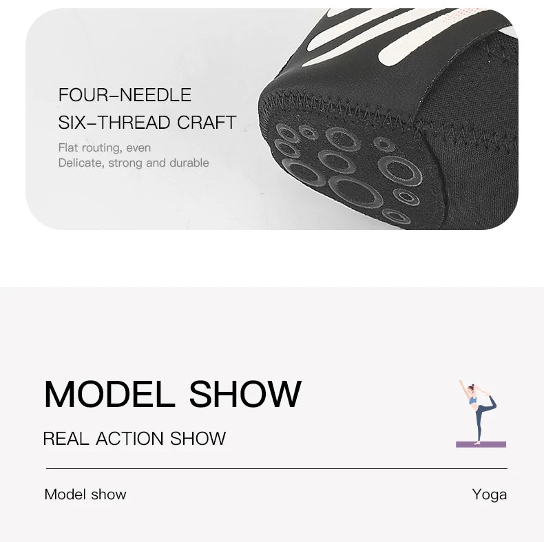 Professional Non-slip Gym Yoga Shoes Flat Soft Anti-slip Sole Ballet Fitness Dance Shoes Pilates Yoga Shoes Socks