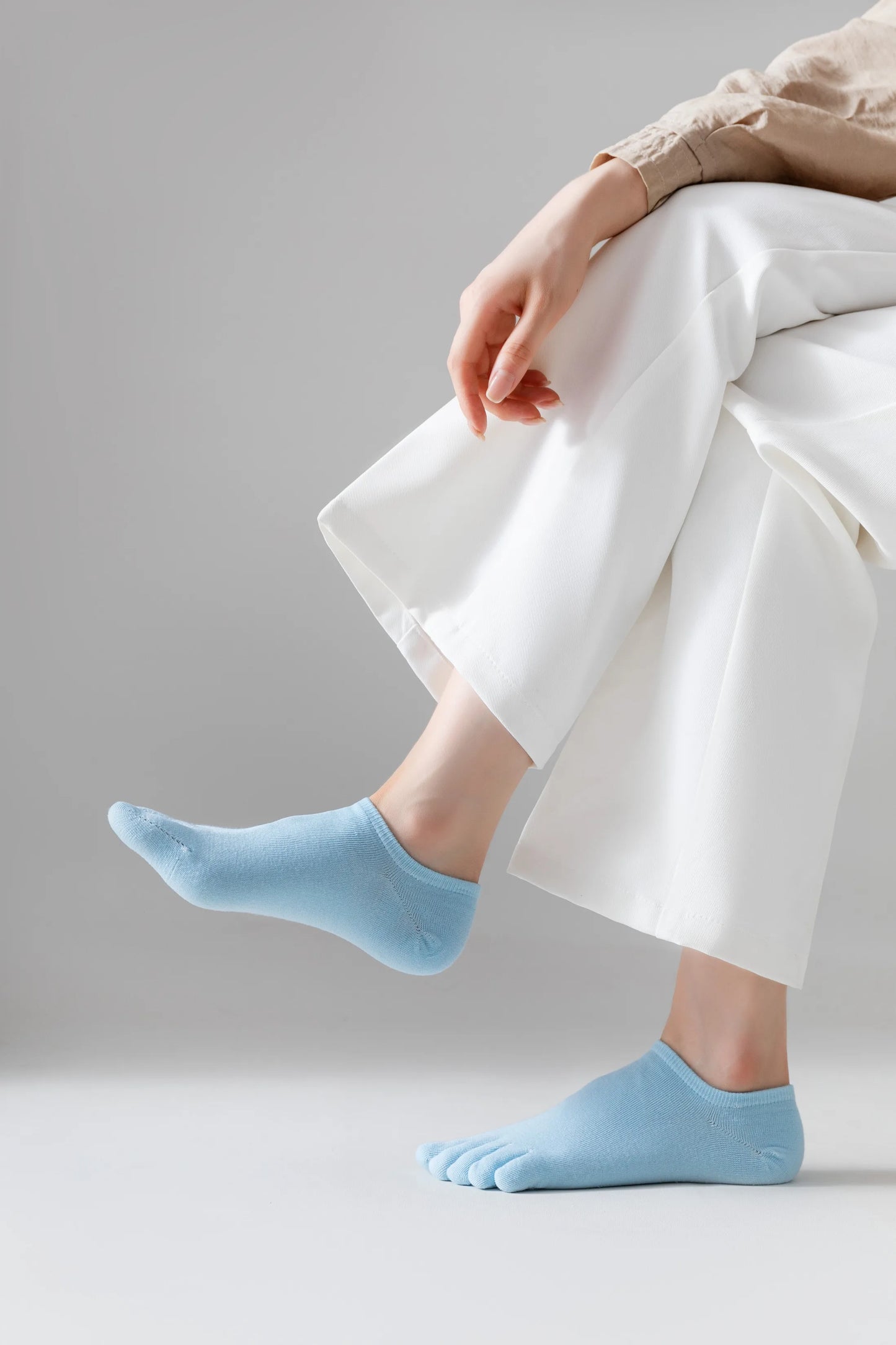 5 pairs of yoga toe socks for women, suitable for Pilates, ballet, dance, and barefoot