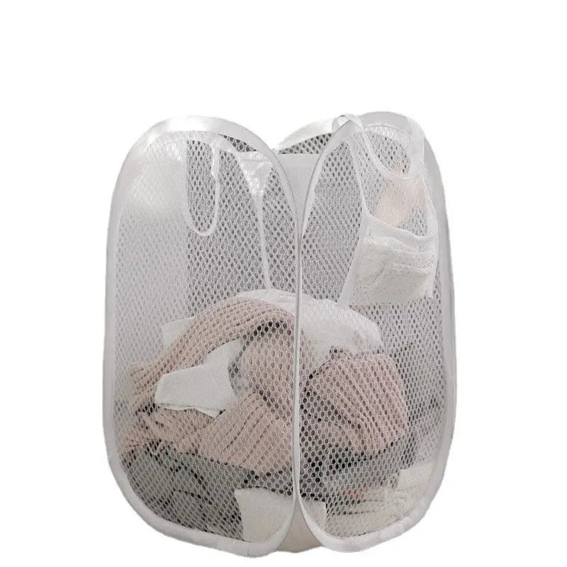 【Hot sales】Laundry Basket Large Laundry Storage Basket Children's Laundry Grid Laundry Basket Household Collapsible Wilting
