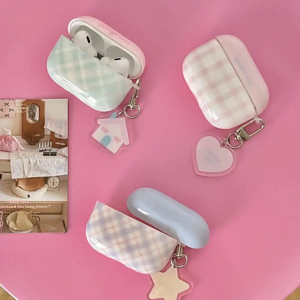 Hot Cute Cartoon Bear Earphone Protective Case for AirPods 1 2 3 4 Pro 2rd Soft Anti-fall Protect Cover with Lovely Pendant