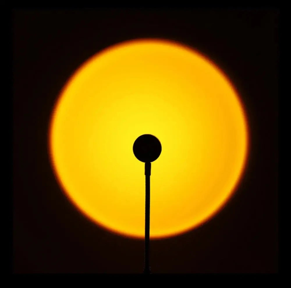 RGB Sunset Lamp Projection Led Night Light Sunset Projection Lamp For Photography Selfie Party Home Living Room Bedroom Decor
