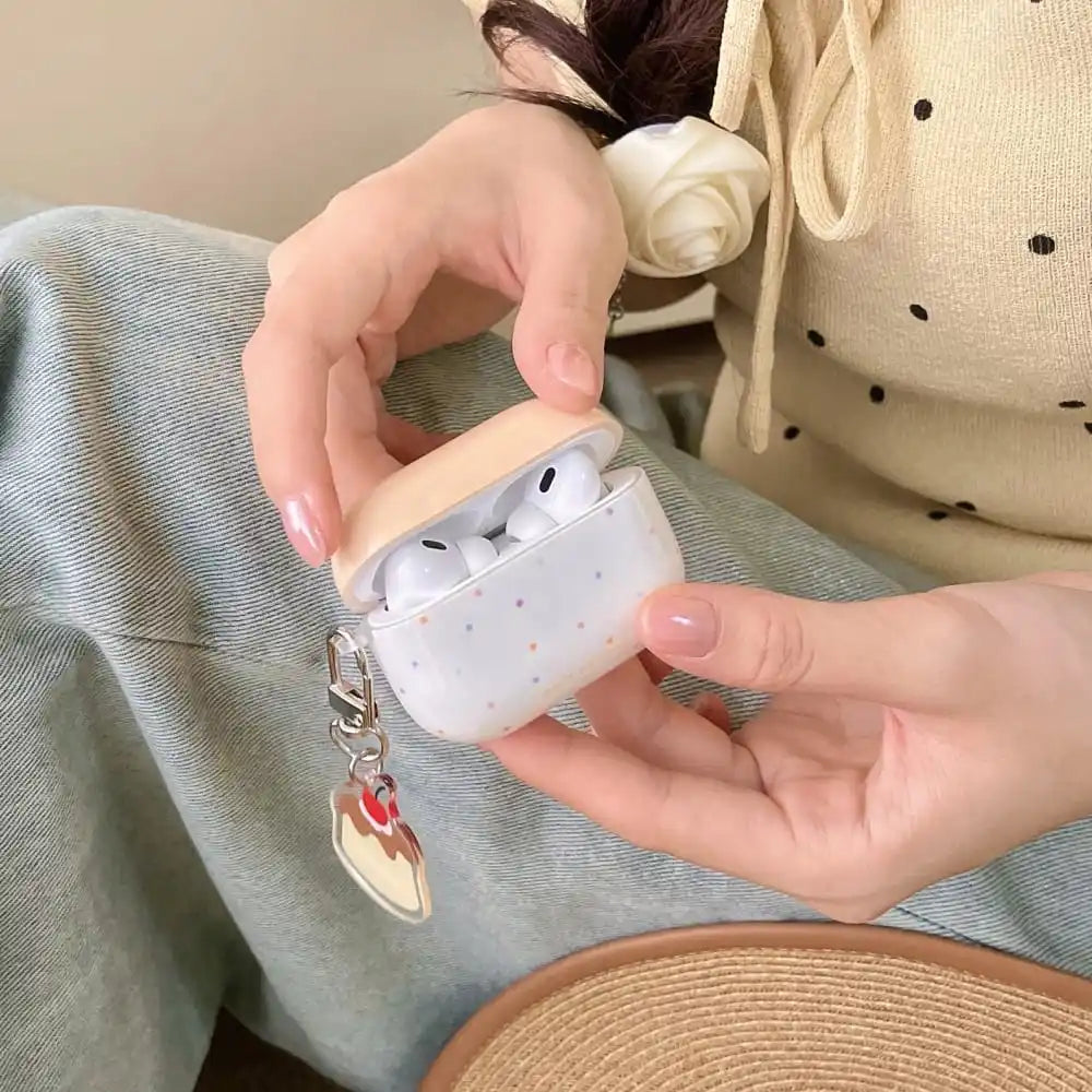 Hot Cute Cartoon Bear Earphone Protective Case for AirPods 1 2 3 4 Pro 2rd Soft Anti-fall Protect Cover with Lovely Pendant