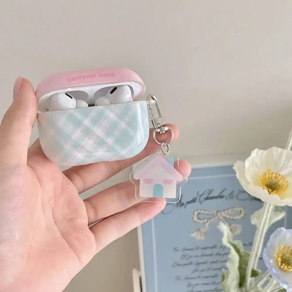 Hot Cute Cartoon Bear Earphone Protective Case for AirPods 1 2 3 4 Pro 2rd Soft Anti-fall Protect Cover with Lovely Pendant