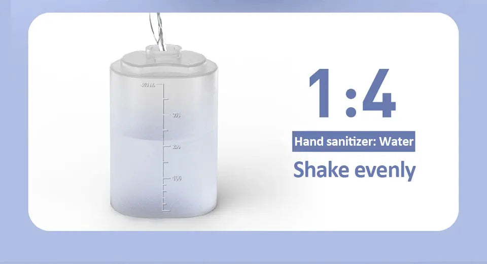 Automatic Foam Soap Dispensers 400ml 4-Gears Bathroom Smart Washing Hand Machine USB Rechargeable Touchless Hand Sanitizers