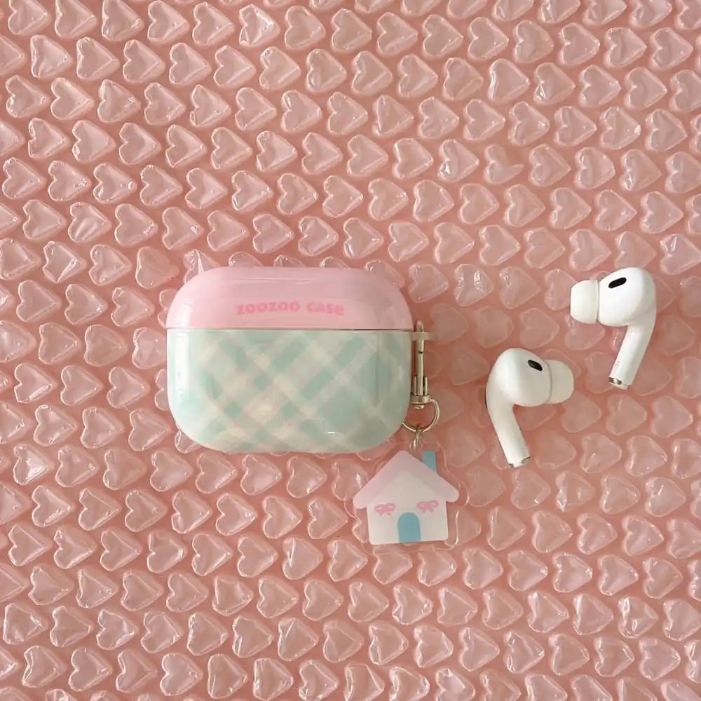 Hot Cute Cartoon Bear Earphone Protective Case for AirPods 1 2 3 4 Pro 2rd Soft Anti-fall Protect Cover with Lovely Pendant