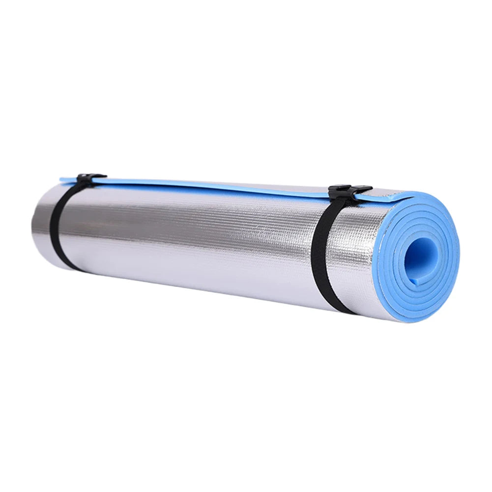 Waterproof Yoga Mat Aluminum Membrane Exercise Mat Thickened Camping Picnic Mat Portable Multifunction for Gym Workout