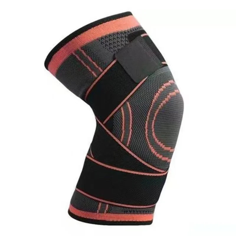 One Piece SPorts Compression Kneepad Pressurized Elastic Knee Pads Support Fitness Gear for Running Basketball Protector