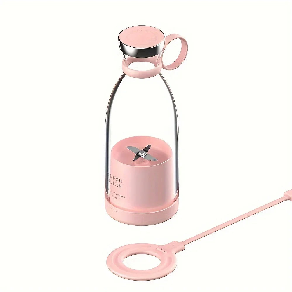 Electric Fruit Juicer Blender  Wireless PortableHousehold USB Size BlendeFor Smoothies And Shakes, Home Fruit Blender For Kitch