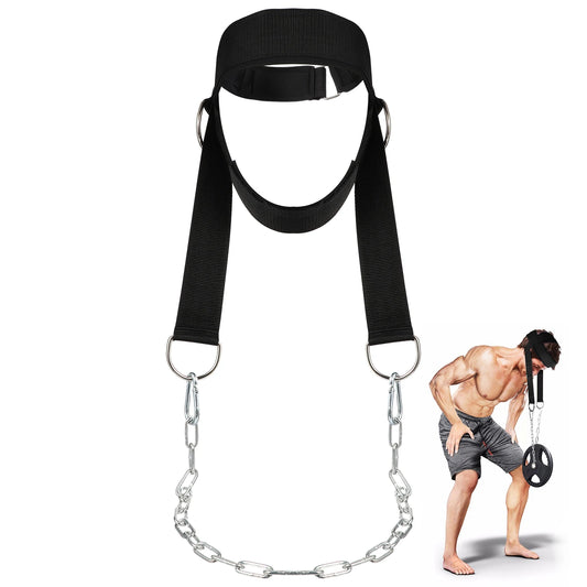 Head Neck Fitness Equipment Advanced Training Neck Exercise Harness Cap Exercise Harness Shoulder Weight Ideal Sports Gift