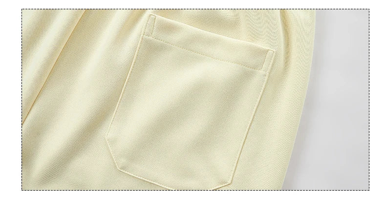 Wide Leg Pant Fashion Causal Breathable Men Sweatpant Male Autumn Versatile Elastic High Waist Drawstring Loose Straight Trouser