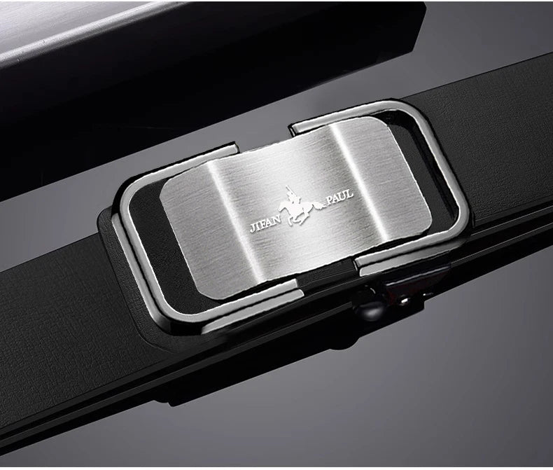 JIFANPAUL brand men high quality genuine leather belt luxury belts  cowskin fashion Strap male Jeans for man Without gift box